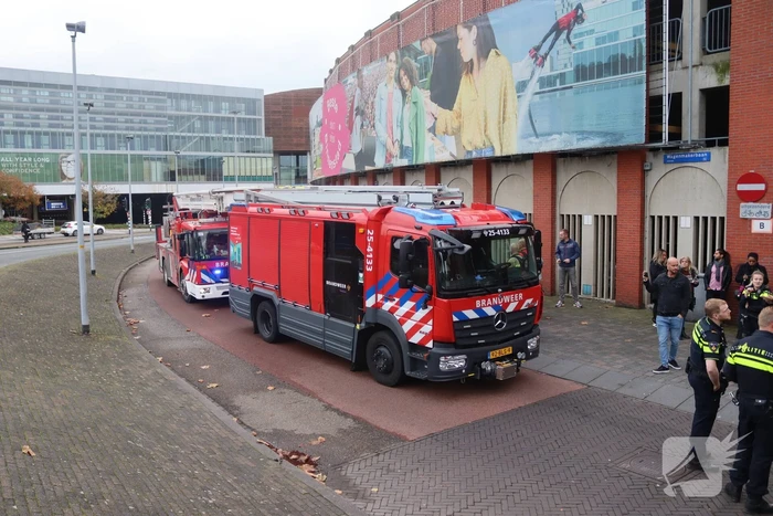 Brand tussen plafondplaten Fair Play Casino