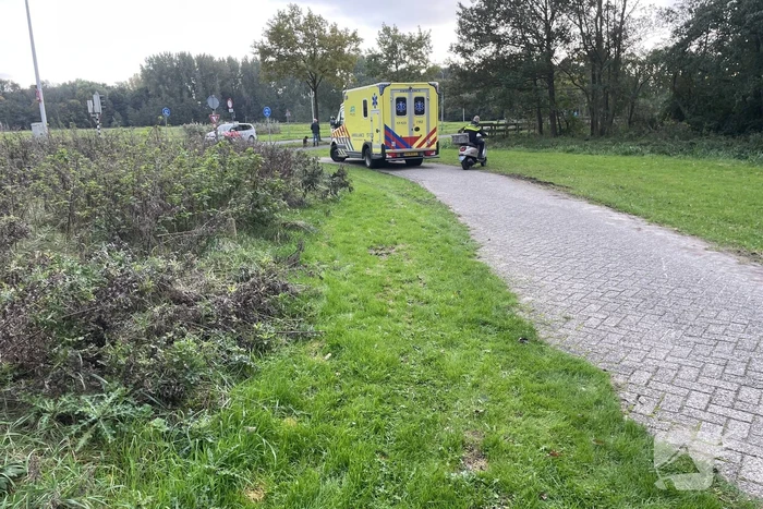 Scooterrijder gewond bij valpartij