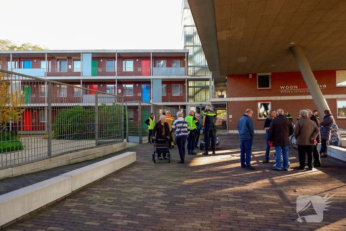Brand in keuken van appartement
