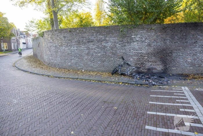 Twee Go-Sharing-deelscooters in vlammen opgegaan