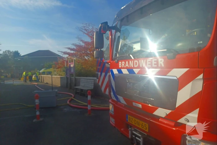 Brand in afzuiging bij ggz-instelling