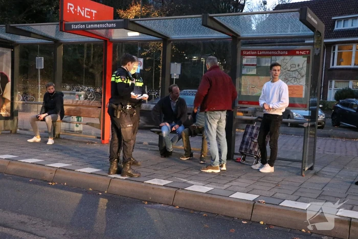 Personenauto in botsing met voetganger