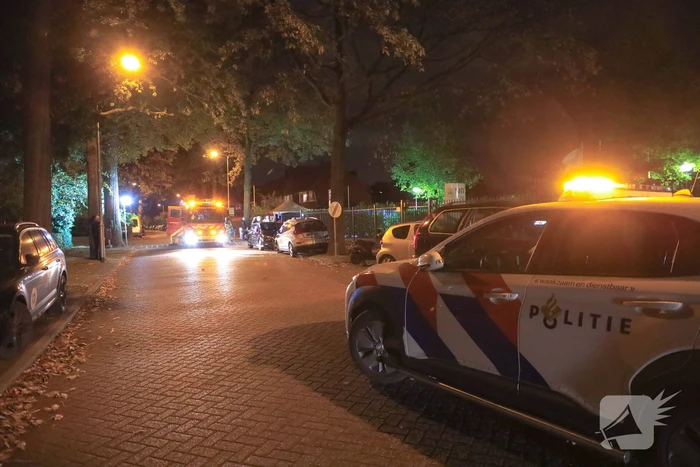 Veel schade aan auto door brand