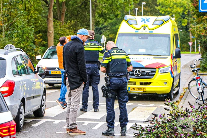 Fietser gewond bij aanrijding met auto