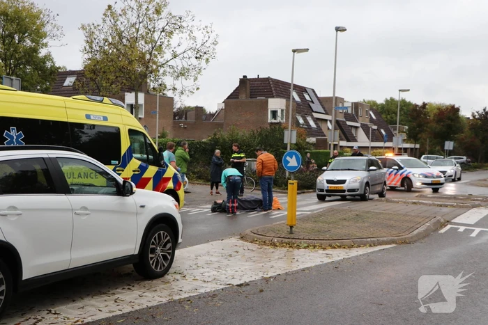 Fietser gewond bij aanrijding met auto
