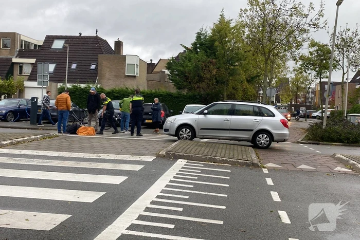 Fietser gewond bij aanrijding met auto