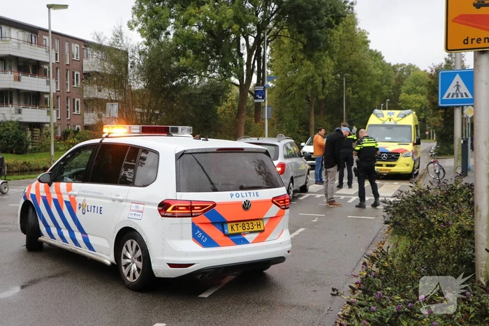 Fietser gewond bij aanrijding met auto