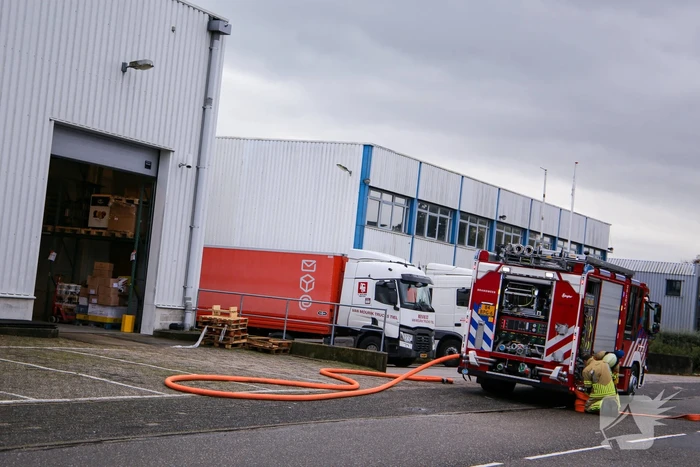 Grote brand in machinekamer Sligro