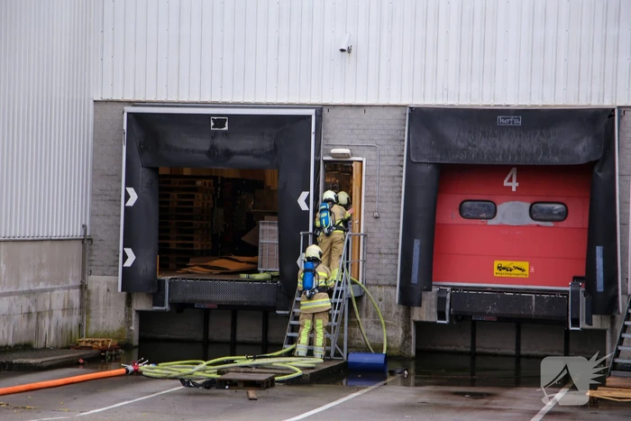 Grote brand in machinekamer Sligro