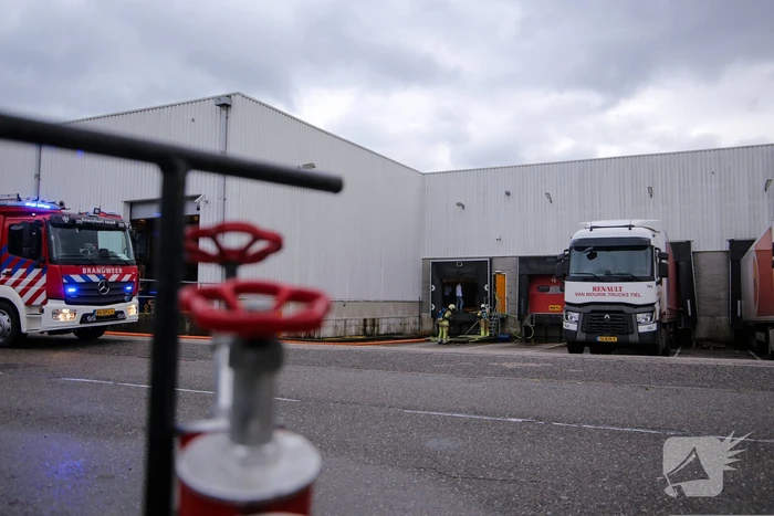 Grote brand in machinekamer Sligro