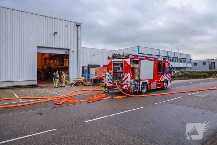 Grote brand in machinekamer Sligro