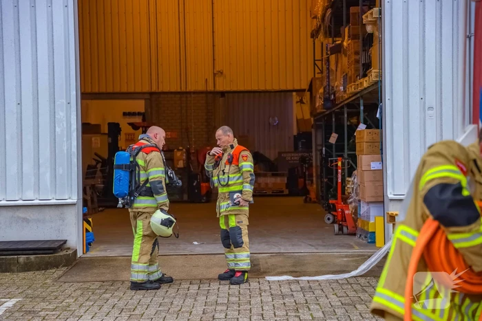 Grote brand in machinekamer Sligro