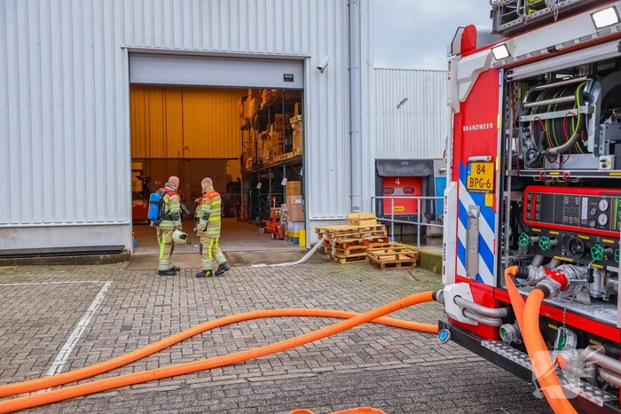 Grote brand in machinekamer Sligro