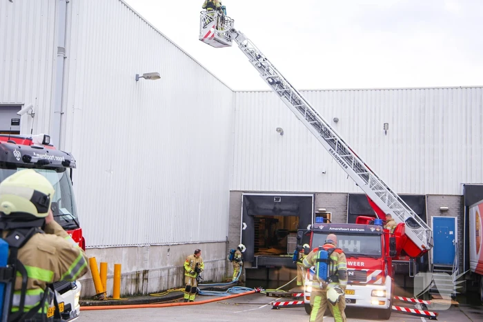Grote brand in machinekamer Sligro