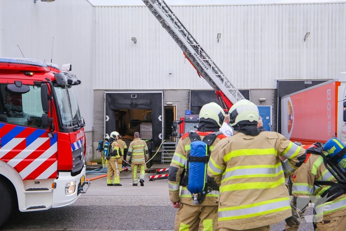 Grote brand in machinekamer Sligro