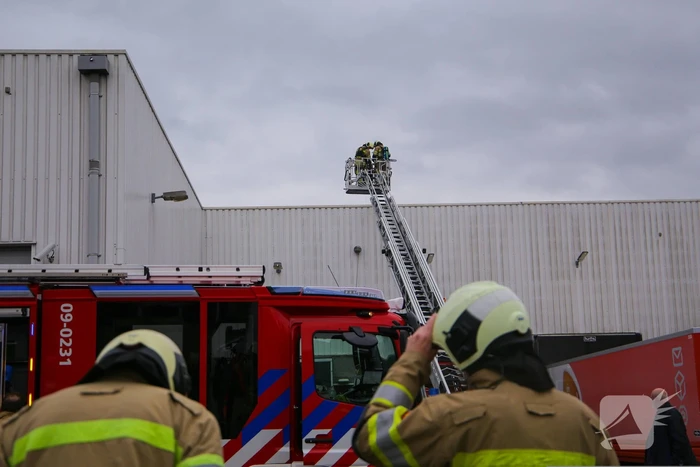 Grote brand in machinekamer Sligro