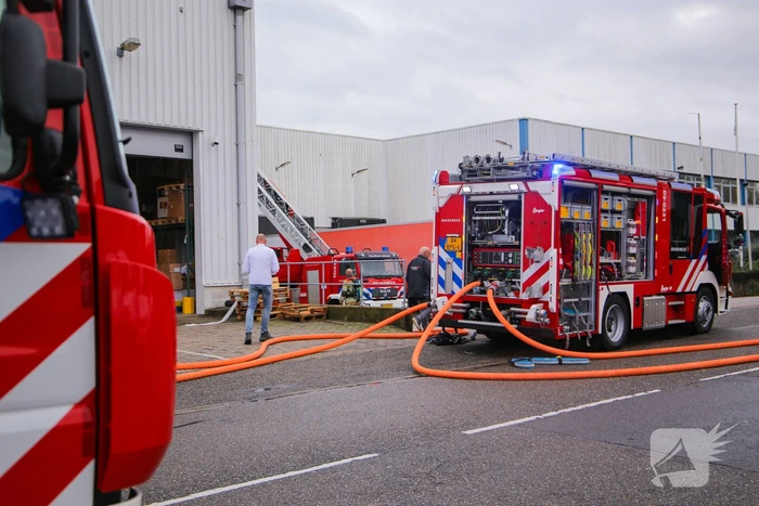 Grote brand in machinekamer Sligro