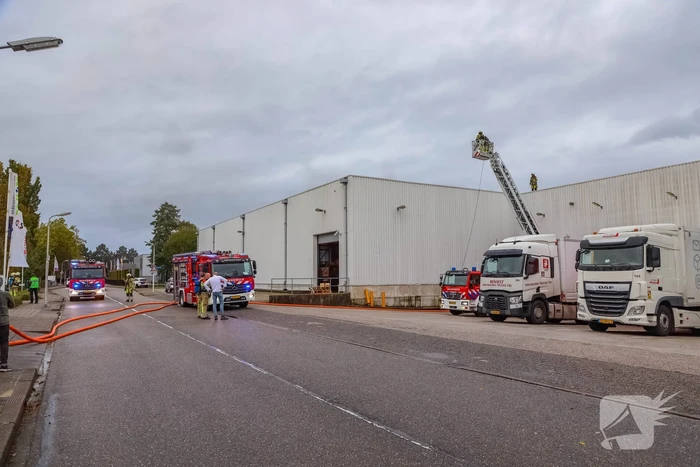 Grote brand in machinekamer Sligro
