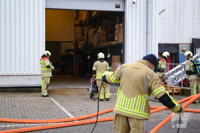 Grote brand in machinekamer Sligro