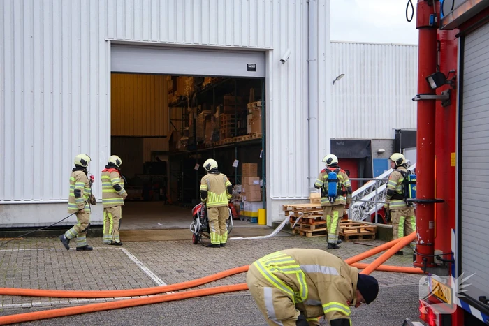 Grote brand in machinekamer Sligro