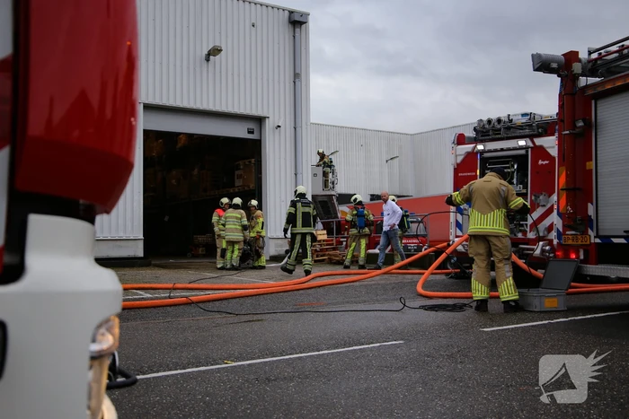 Grote brand in machinekamer Sligro
