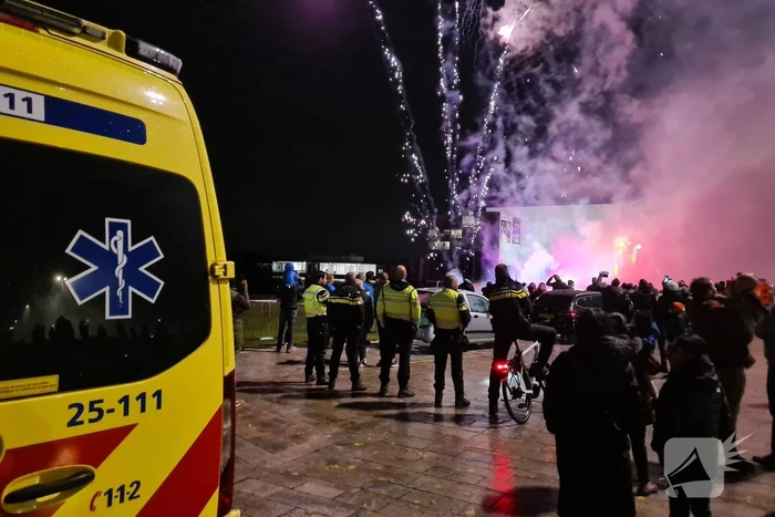 Vuurwerkshow zorgt voor veel vertier