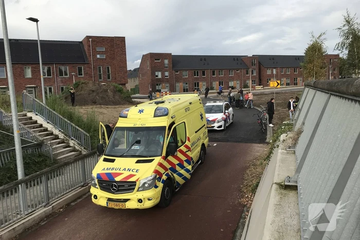 Aanrijding tussen twee fietsers