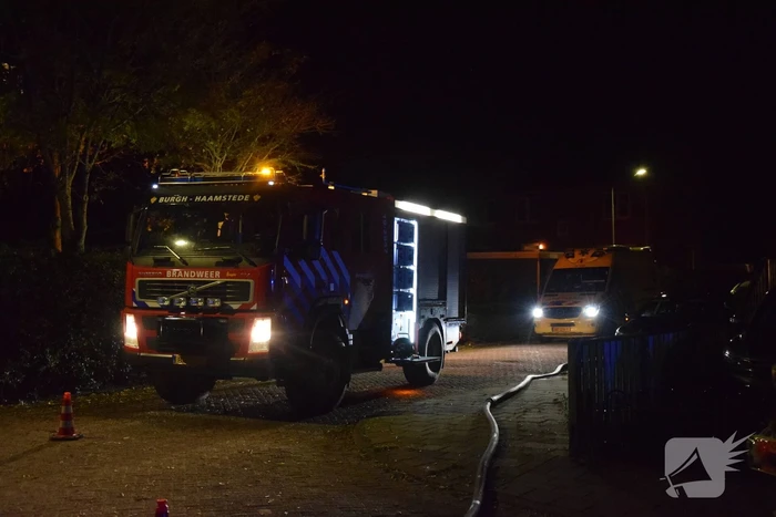 Woning zwaar beschadigd na brand