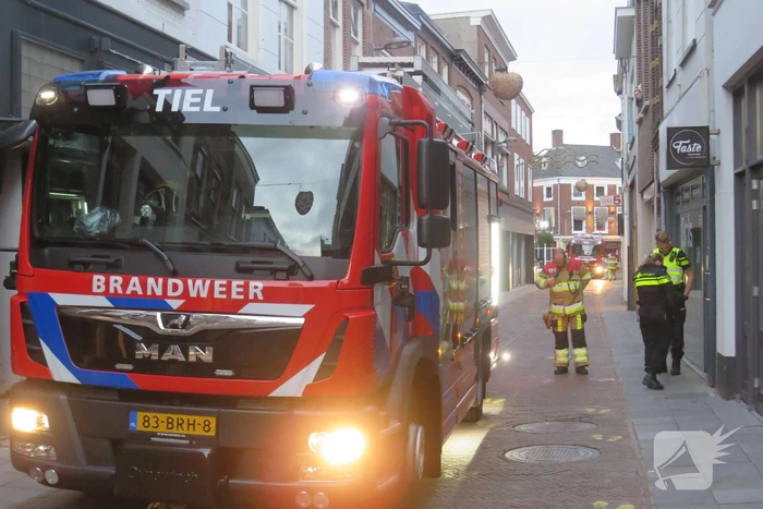 Brand in bovenwoning blijk waterlekkage