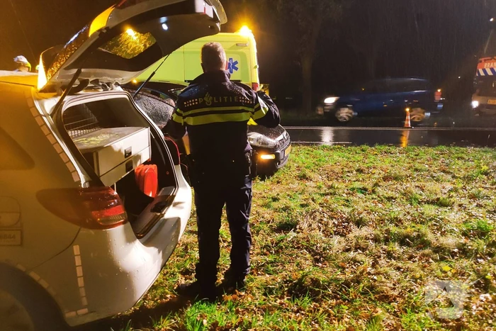 Twee auto's betrokken bij aanrijding