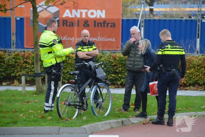 Overstekende fietser gewond bij botsing