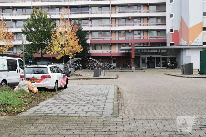 Meerdere panden beklad met leuzen