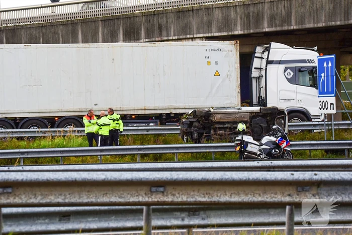 ongeval rijksweg a15 hoogvliet rotterdam