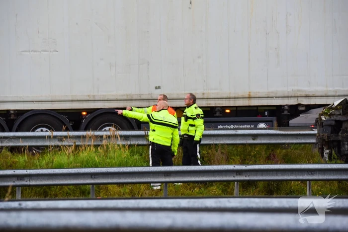 Traumahelikopter landt op snelweg voor ernstig ongeval