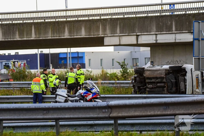 Traumahelikopter landt op snelweg voor ernstig ongeval