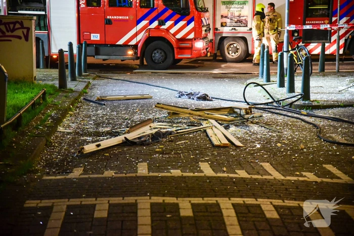 Twee gewonden na gasexplosie in woning