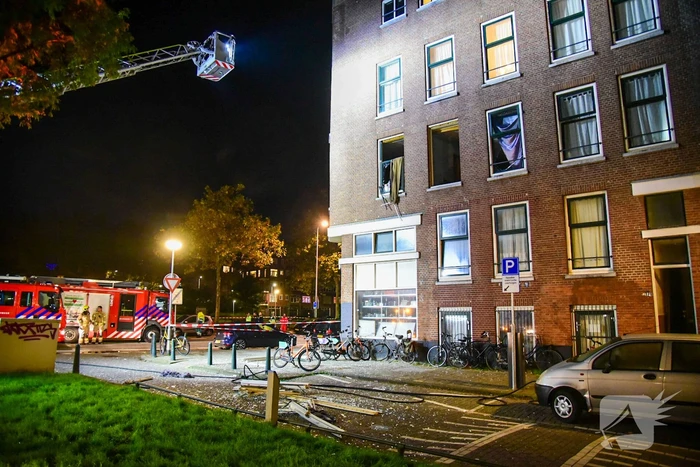 Twee gewonden na gasexplosie in woning