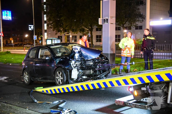 Automobilist spoorloos na ongeval