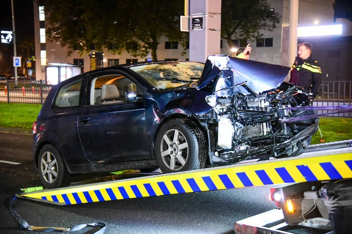 Automobilist spoorloos na ongeval