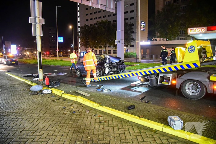 Automobilist spoorloos na ongeval