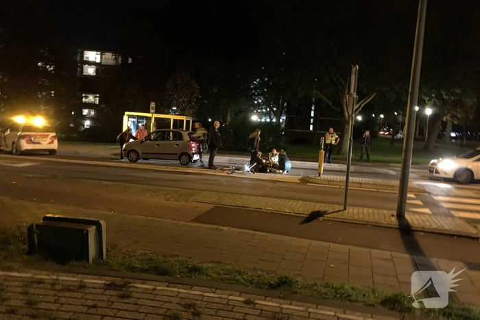 Wielrenner gewond bij aanrijding