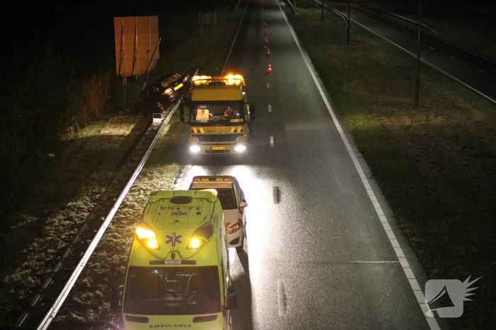 ongeval drie merenweg - n205 vijfhuizen