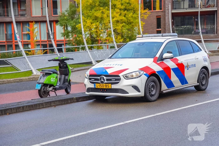 Go Sharing-scooter betrokken bij botsing op fietspad