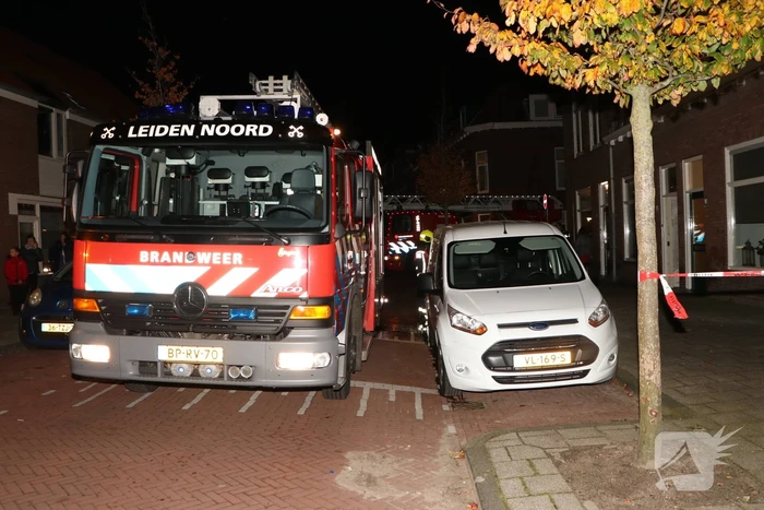 Persoon gewond bij woningbrand