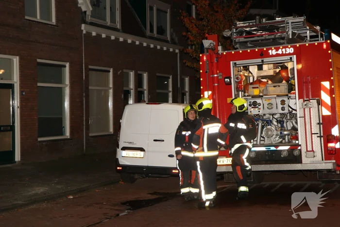 Persoon gewond bij woningbrand