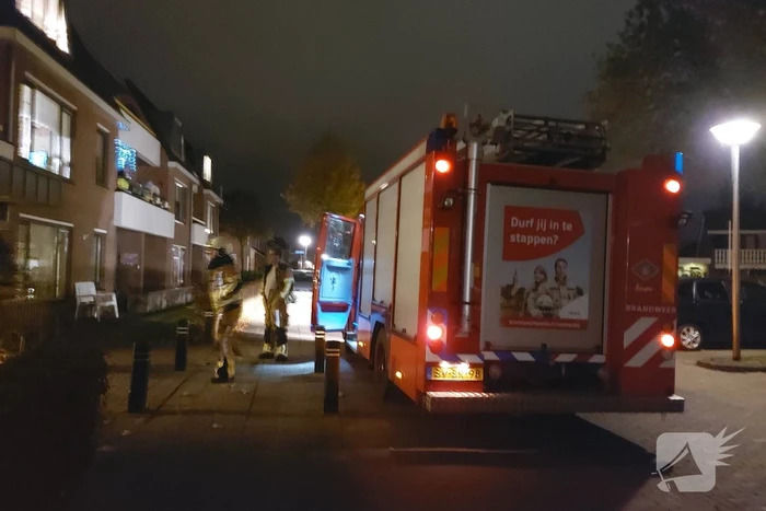 Brand gerucht bij Parkstede appartementencomplex