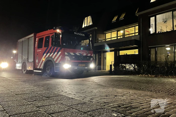 Brand gerucht bij Parkstede appartementencomplex
