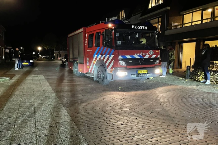 Brand gerucht bij Parkstede appartementencomplex