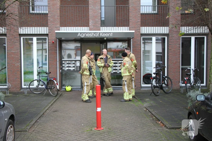 Benzinelucht geroken bij Agneshof Keent