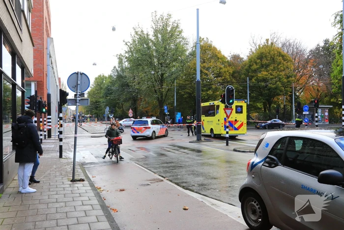Persoon op fiets aangereden door auto